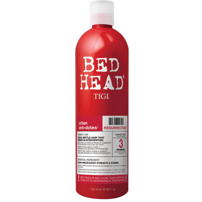 TIGI Bed Head Resurrection Shampoo 750ml