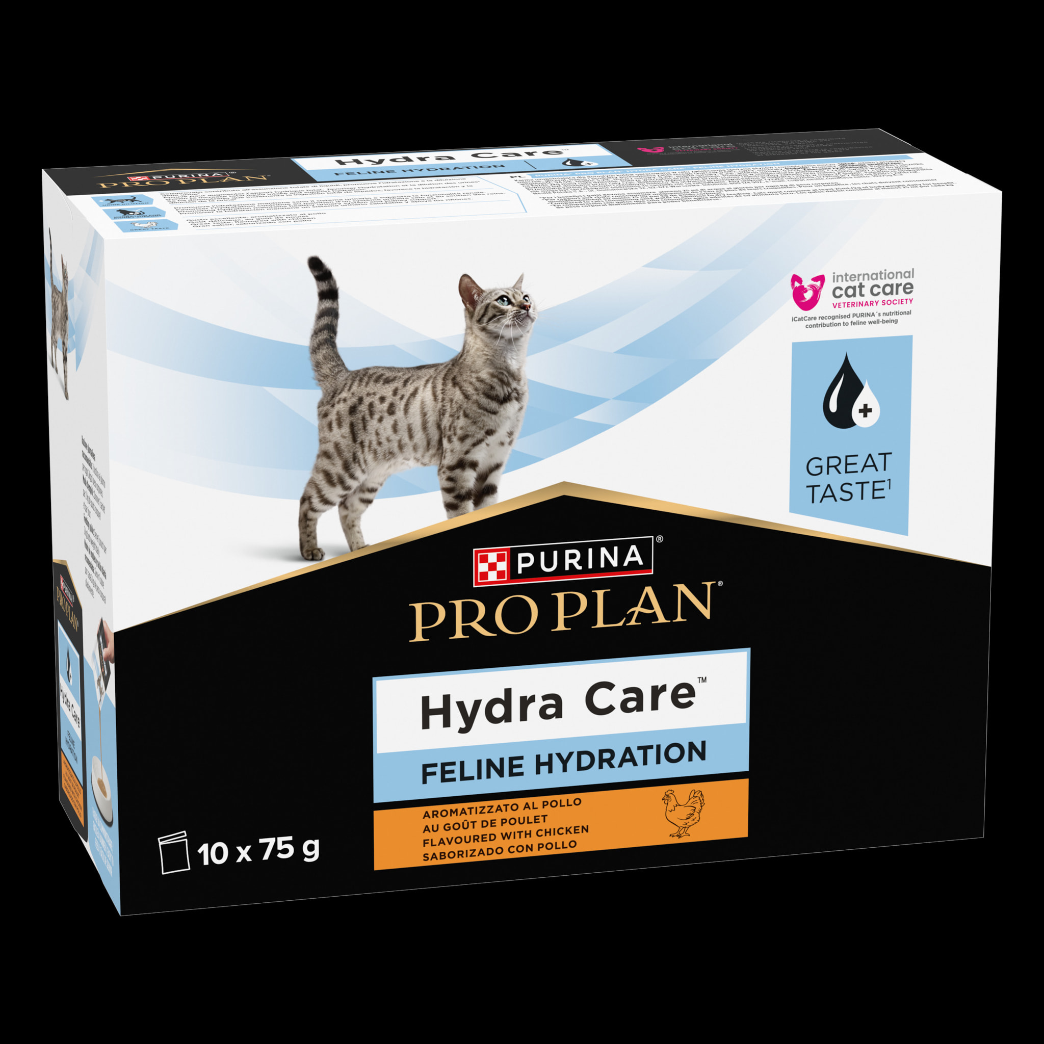 PRO PLAN HydraCare sauce au goût de poulet - Lot de 6