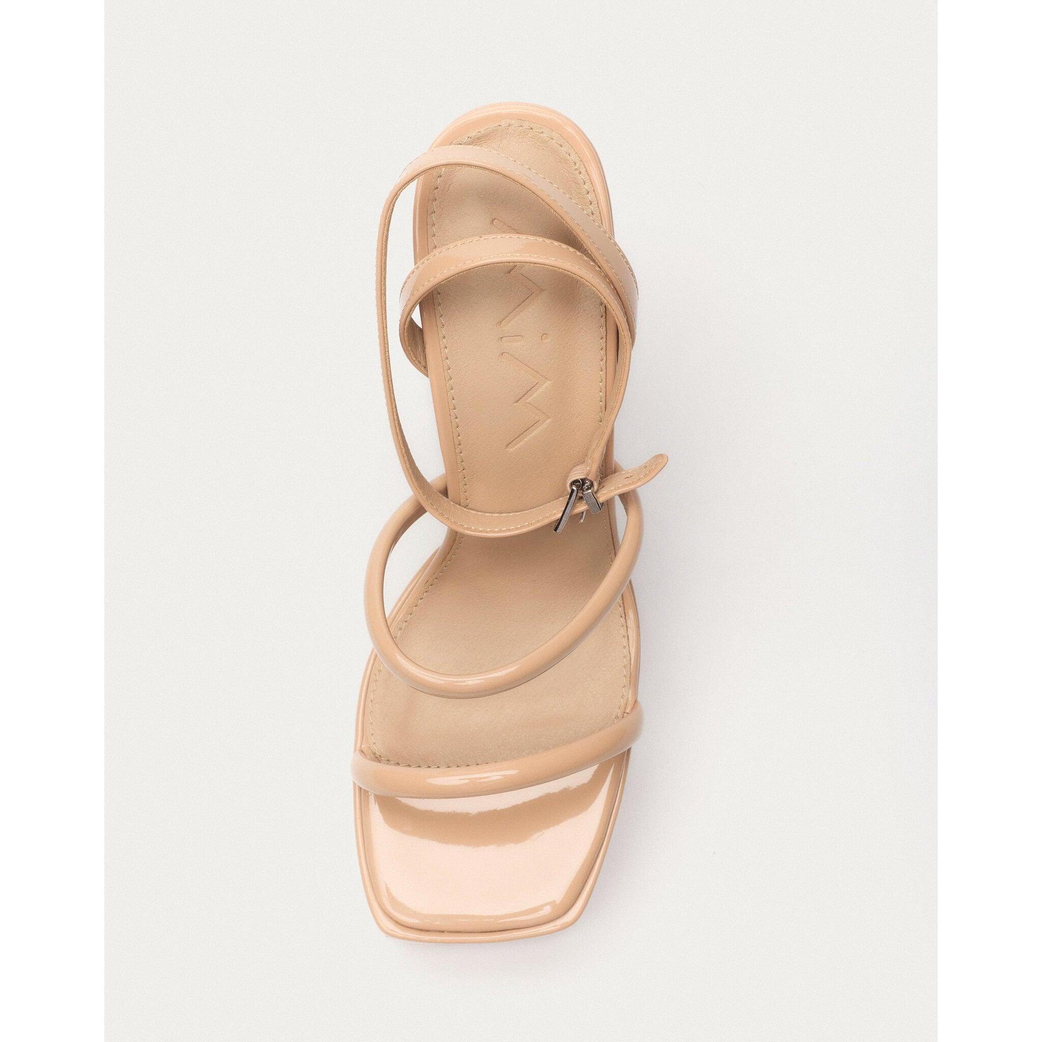 Sandalias  de tacón - Dara  - Beige - 15 cm