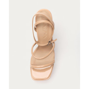 Sandalias  de tacón - Dara  - Beige - 15 cm