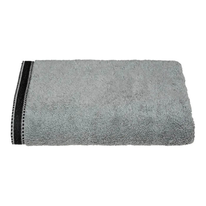 Drap de douche "Joia" - coton 550 gr/m² - gris foncé 70x130 cm
