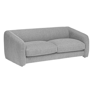 Canapé convertible "Guppy" 3 places gris souris