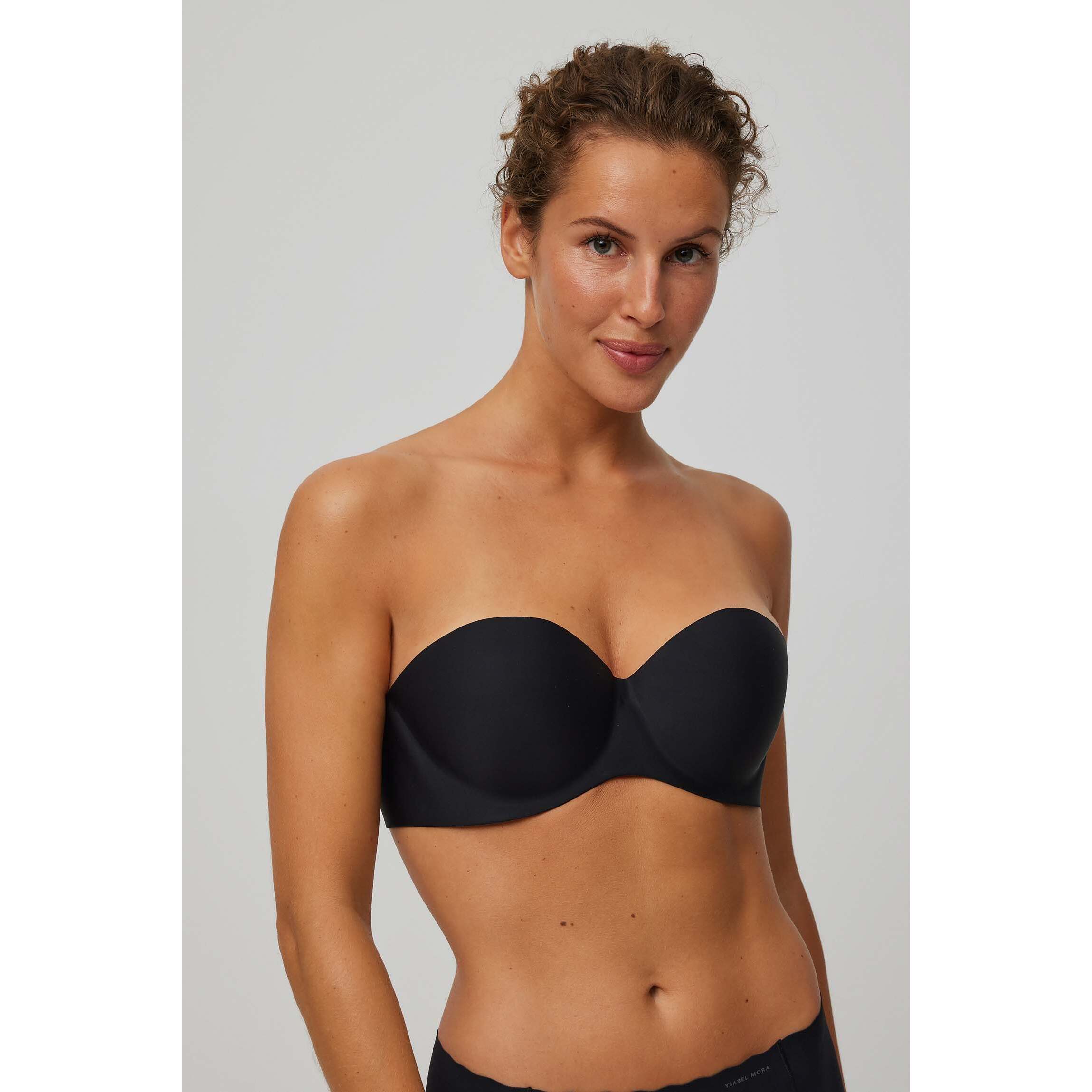 Reggiseno adesivo push-up nero