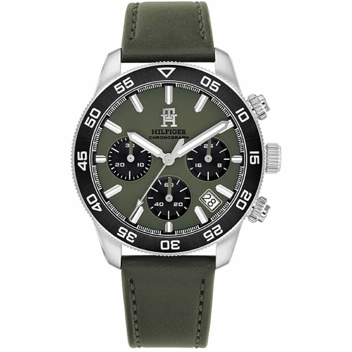 Reloj Tommy Hilfiger 1792188 Hombre Analogico Cuarzo con Correa de Piel