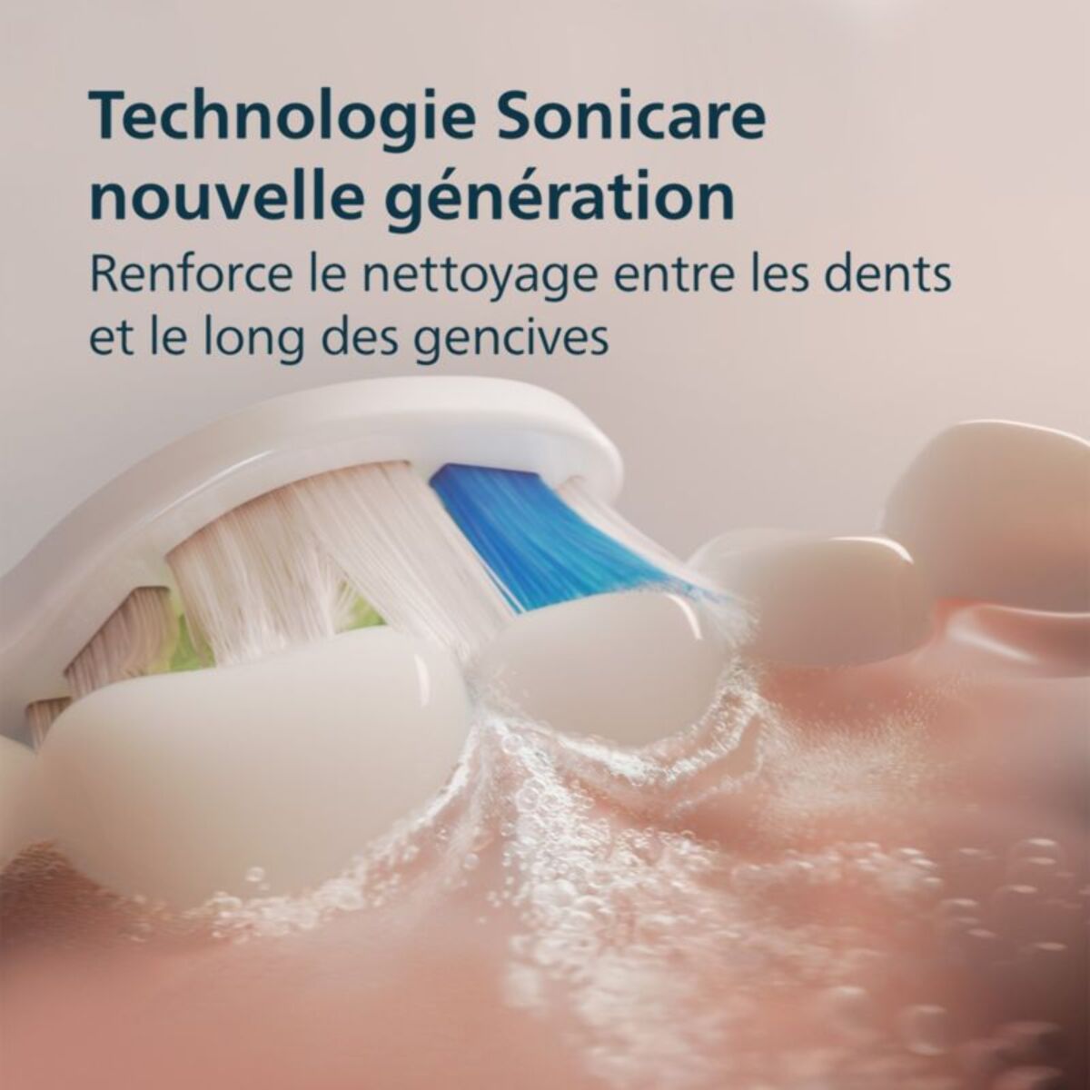 Brosse à dents électrique PHILIPS HX4042/41 Serie 4100 Blanche