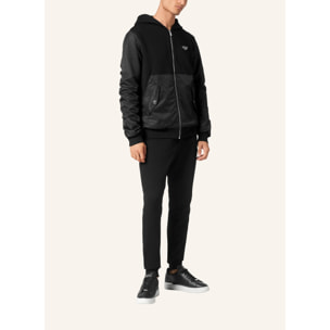 PHILIPP PLEIN Hooded Sweatjacket ICONIC PLEIN
