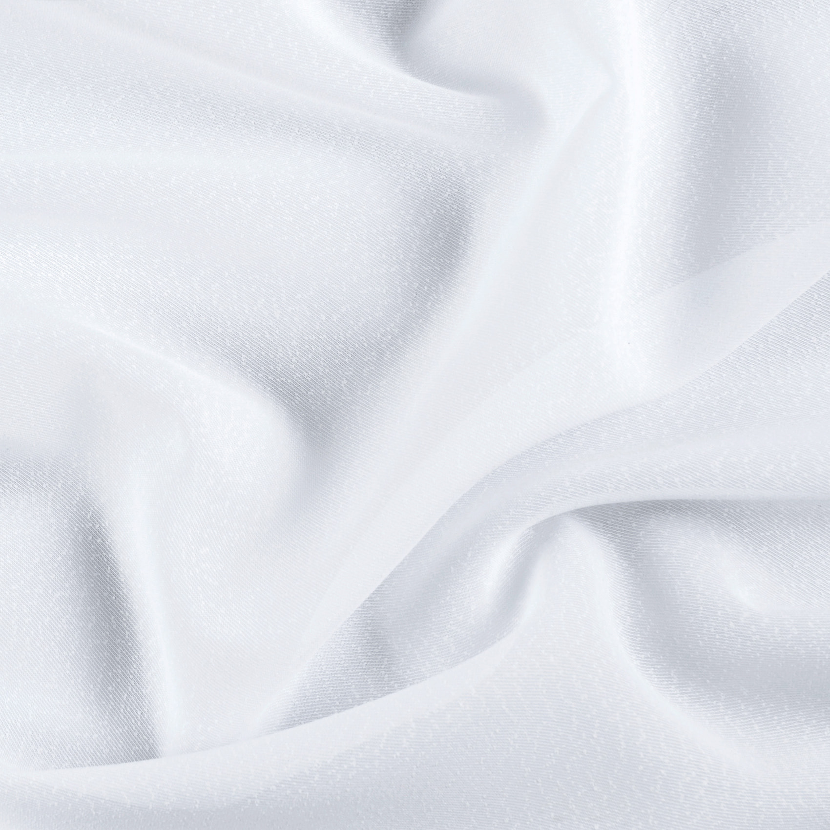 Voilage  - Effet naturel avec fils en relief - Blanc