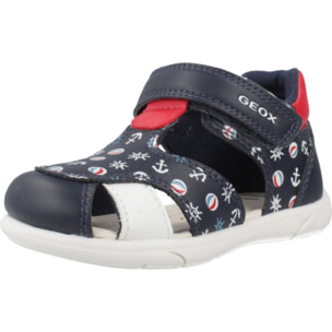 Botines Niño de la marca GEOX  modelo B MACCHIA BOY MARRON