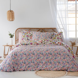 2 Fundas de almohada 100% algodón POESIE A - 65x65 cm
