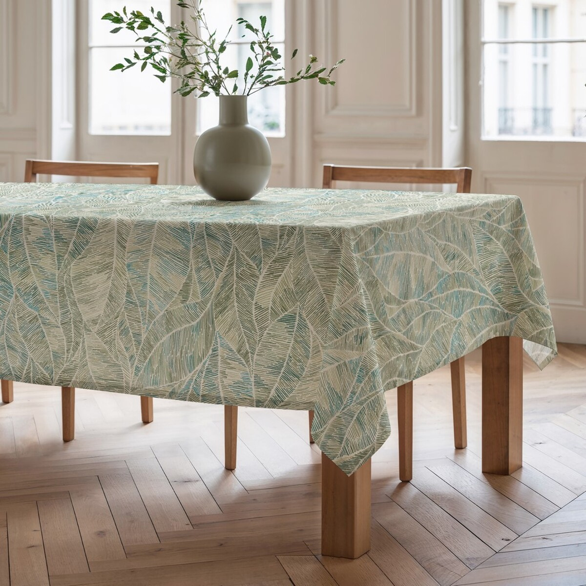 Nappe imprimée anti-tâches IDRA FOREST