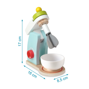 JUGUETE BATIDORA PROCESADORA EN MADERA