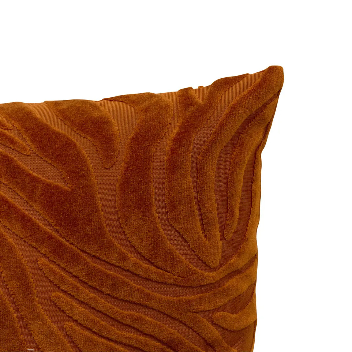 Coussin Tigris ambre 40x40cm