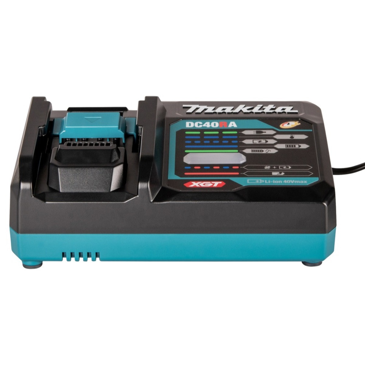 Pack de composé de 2 batteries XGT BL4040 40Vmax 4Ah et 1 chargeur rapide DC40RA - MAKITA - 191L77-9