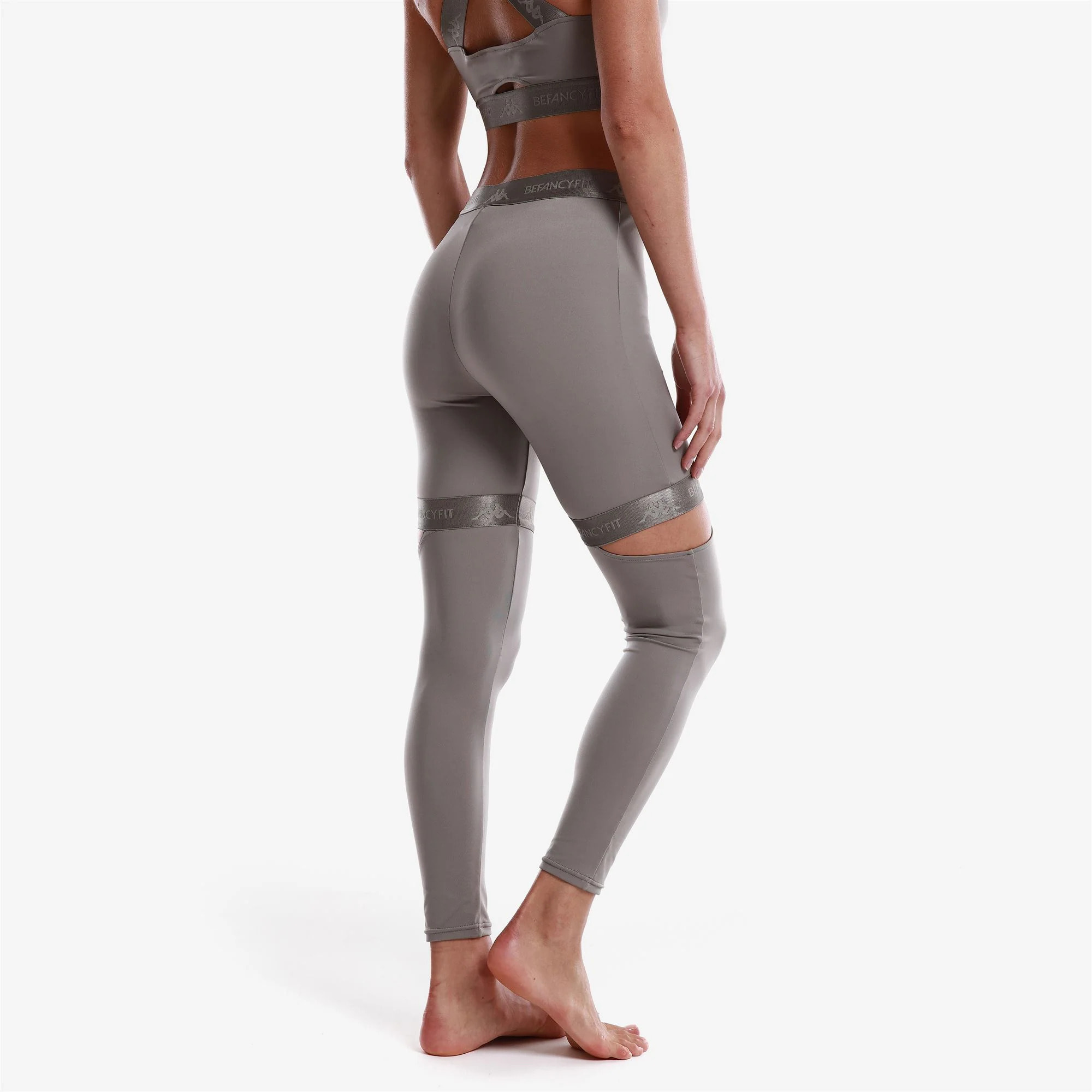 Kappa - Pantaloni Donna Grigio - AUTHENTIC BEST