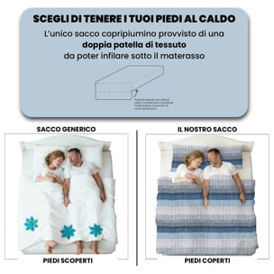 PARURE COPRIPIUMINO INFINITY - 100% Microfibra