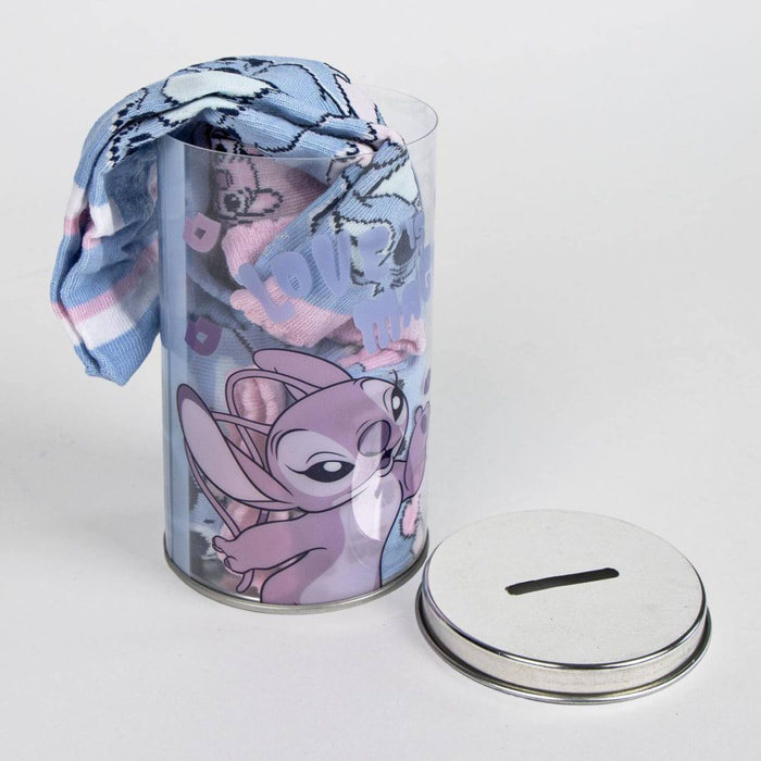 Pack de 4 calcetines infantiles diseño stitch