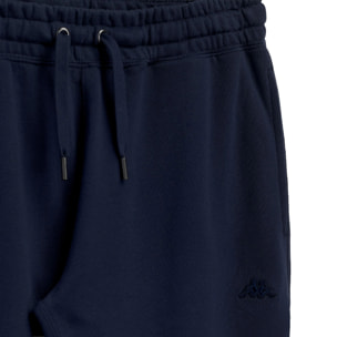 Kappa - Pantalones Hombre Azul - Shedir French Terry