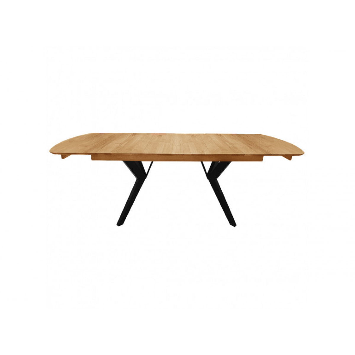 Table de repas extensible en bois de chêne massif 160/210cm - ECLIPSE XL