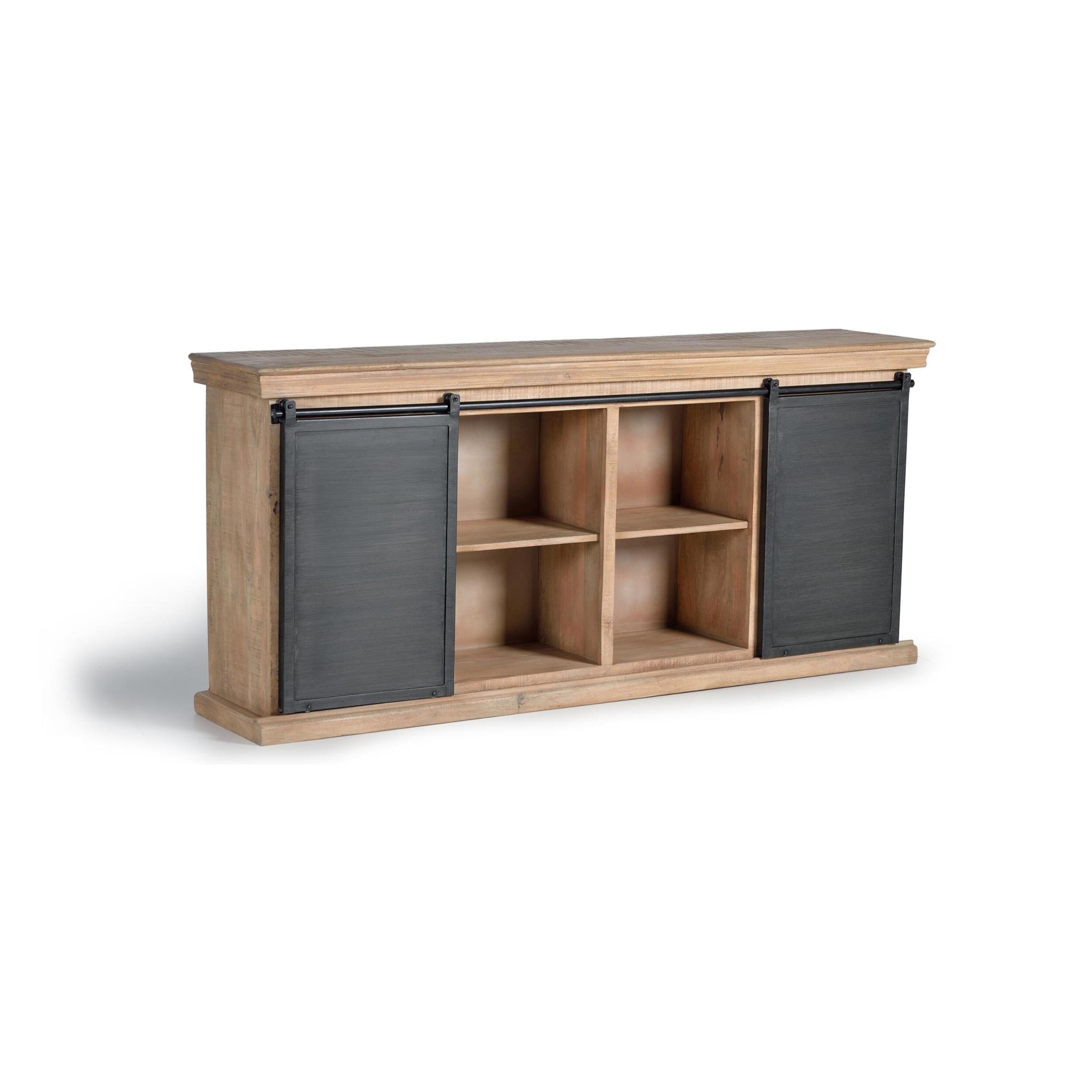 Aparador - Madera y Metal - 85x190x40cm