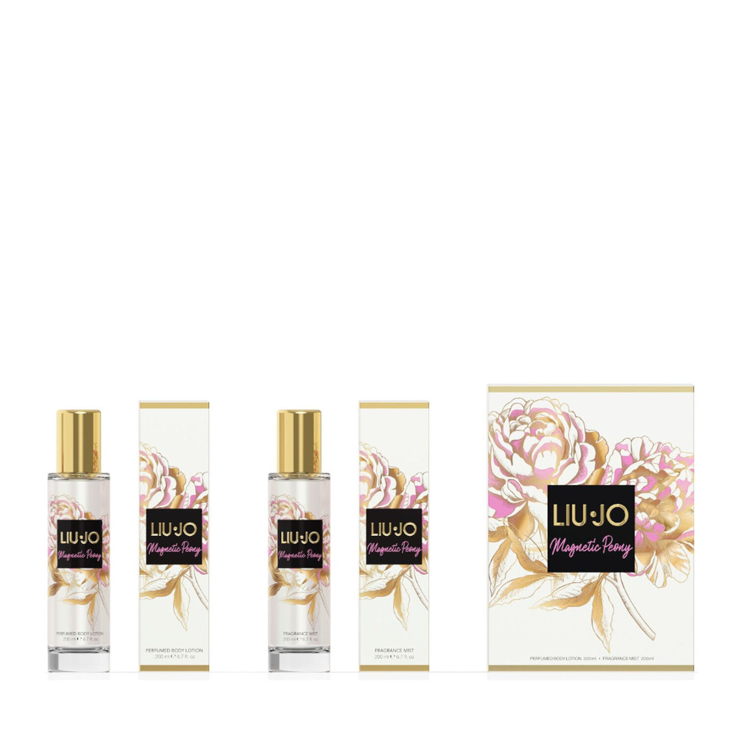 Magnetic Peony - Coffret Brume Parfumée 200 ml + Lait Corps 200 ml
