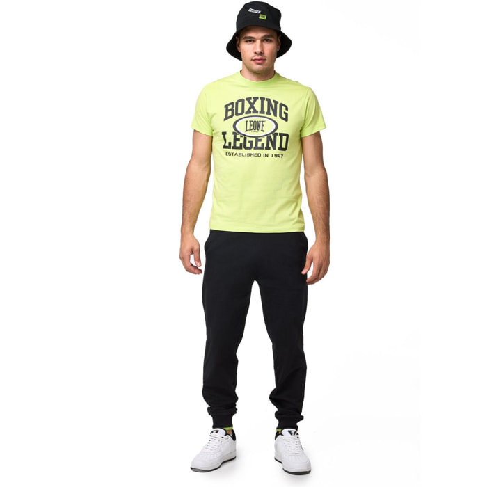 T-shirt a maniche corte uomo stampa "Boxing Legend" Leone Active