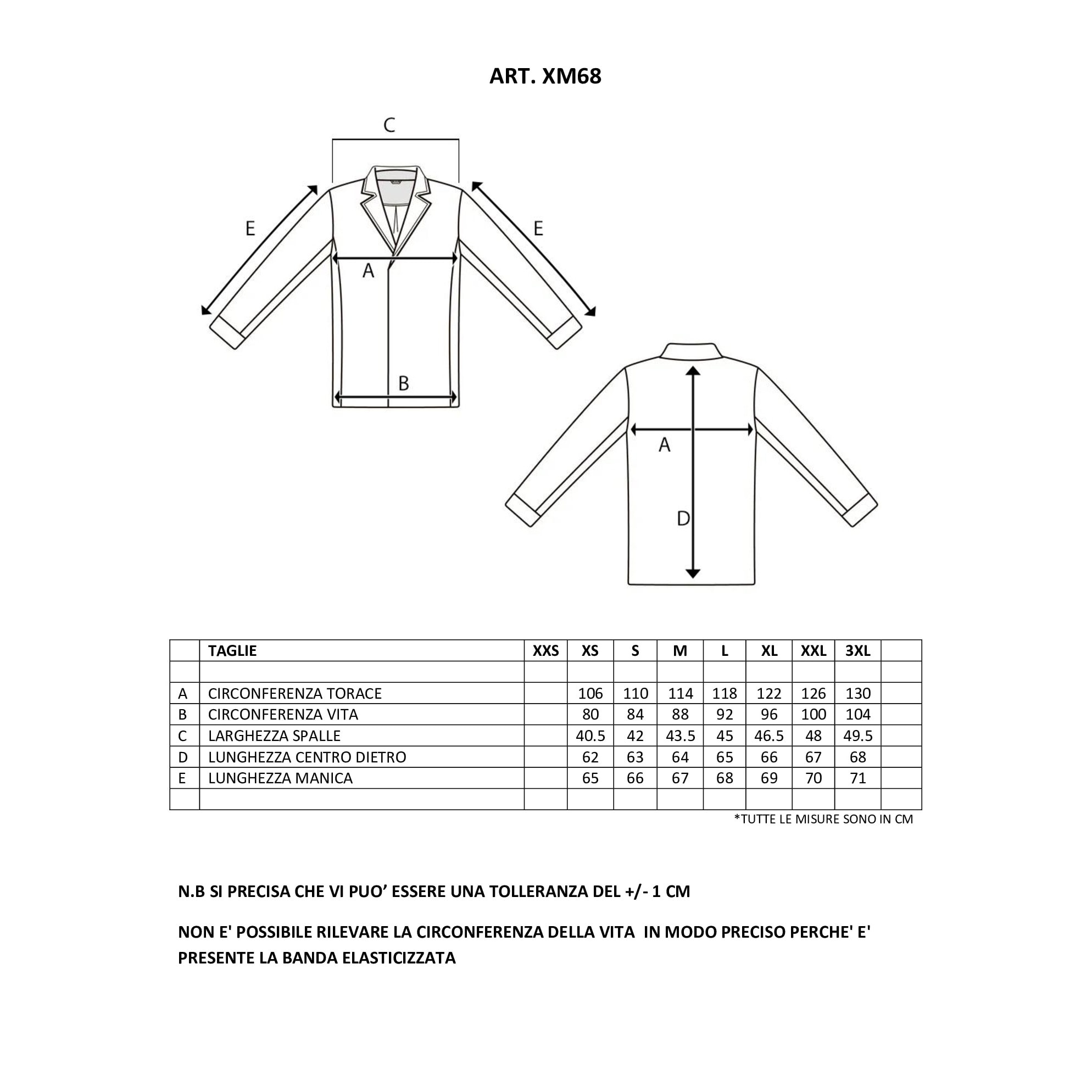 Giubbino in vera pelle di vitello Blu-Slim Fit