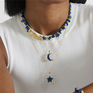 Collar Lux by Lux acabado en oro 18k