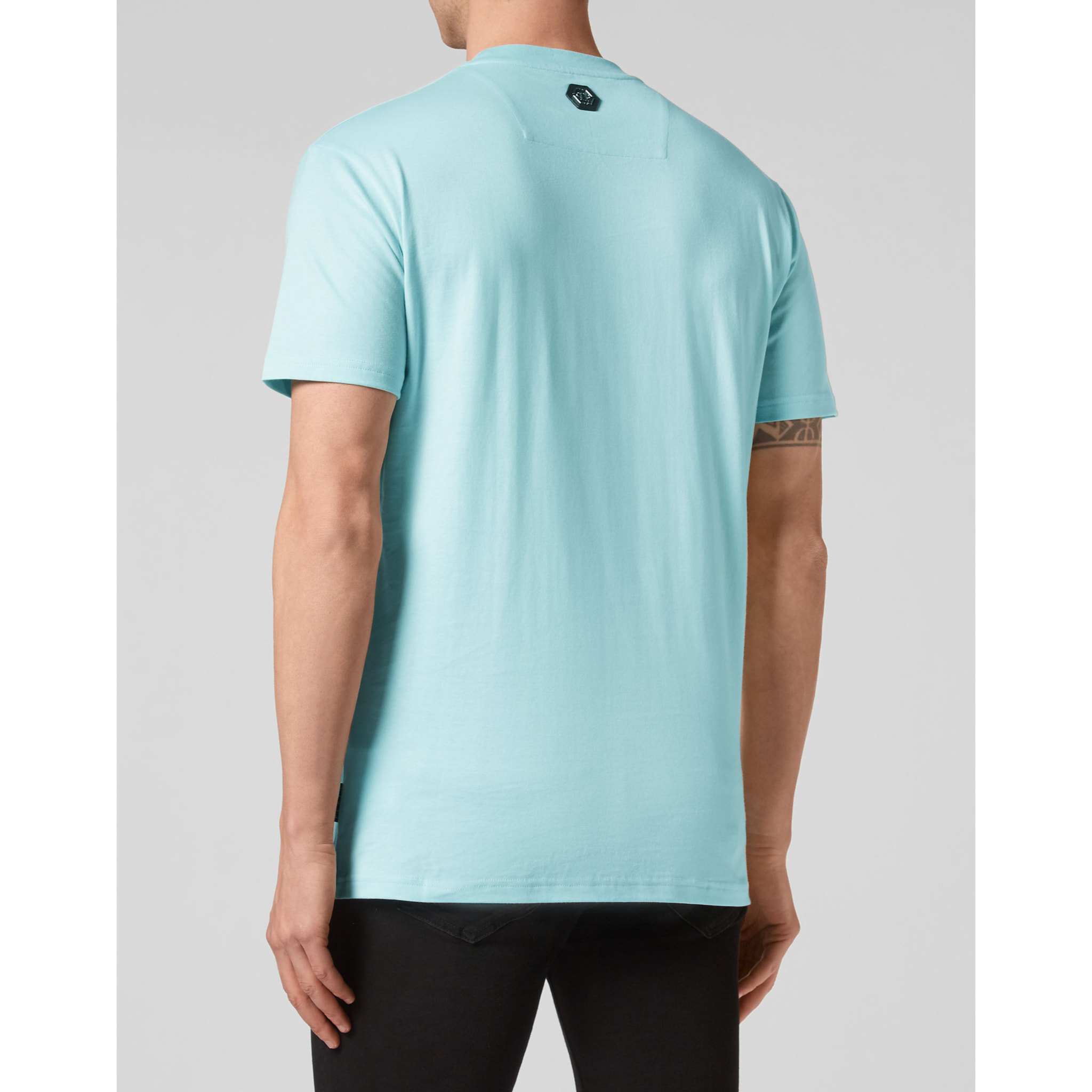 PHILIPP PLEIN T-Shirt Round Neck SKULL