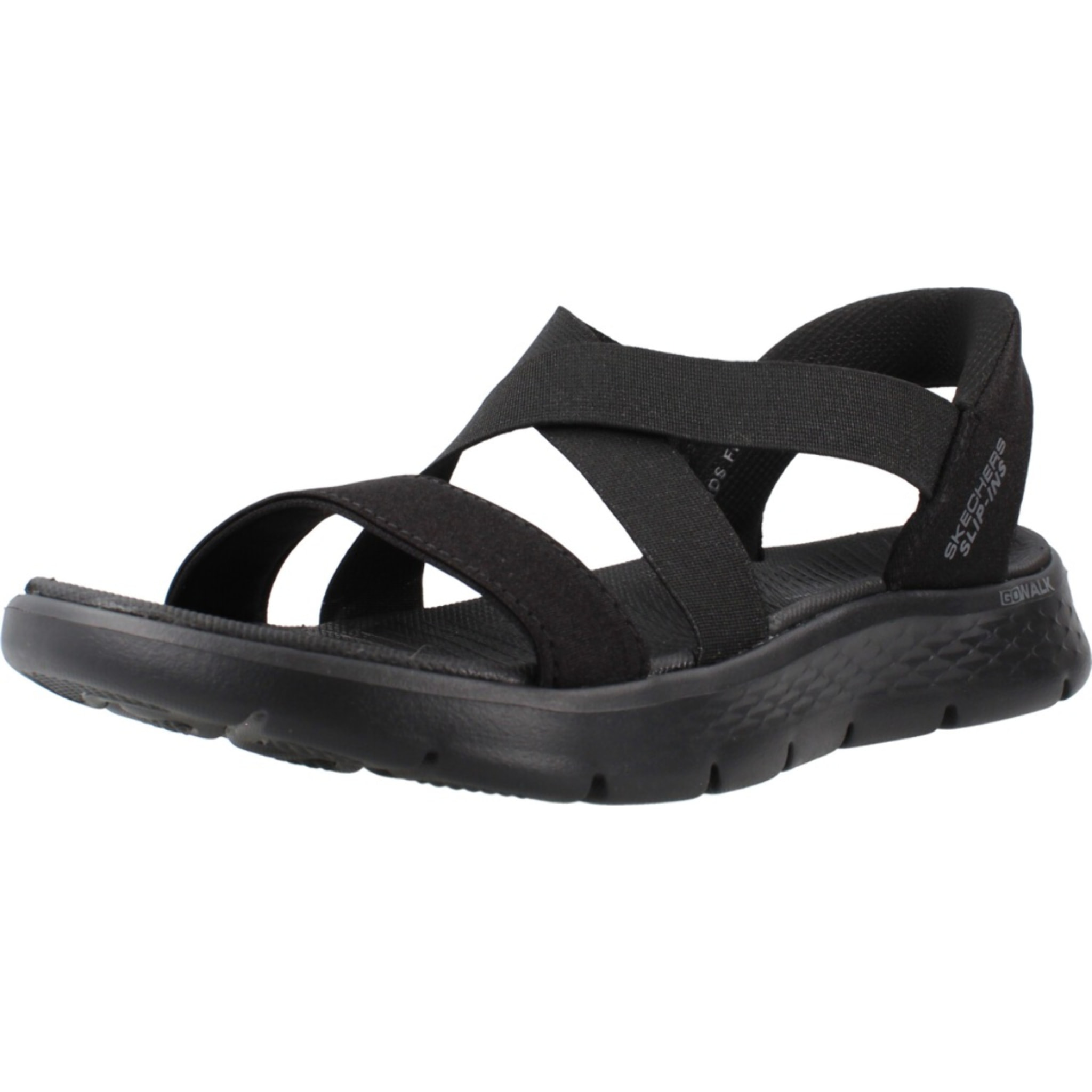 Sandalias Mujer Go Walk Flex Sandal Glimm Negro