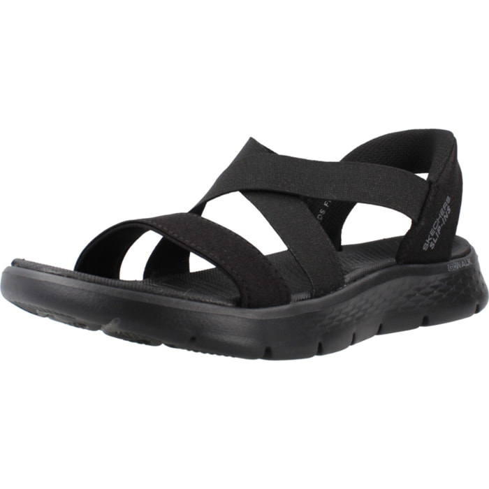 Sandalias Mujer Go Walk Flex Sandal Glimm Negro