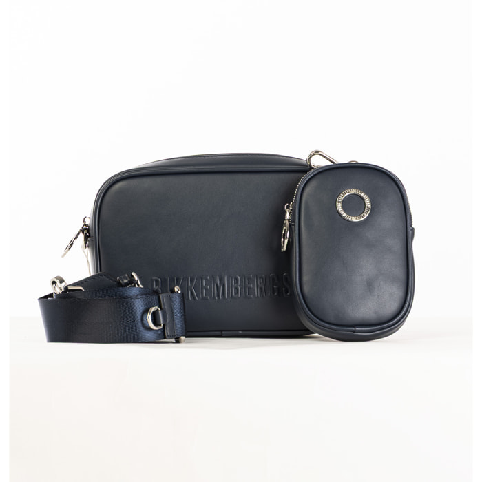 BIKKEMBERGS borsa donna blu