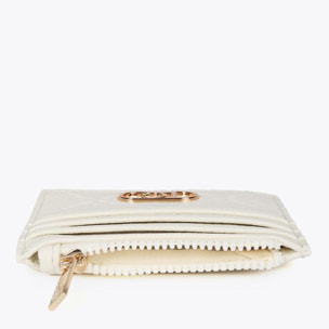 Portatessere monogramma a rombi