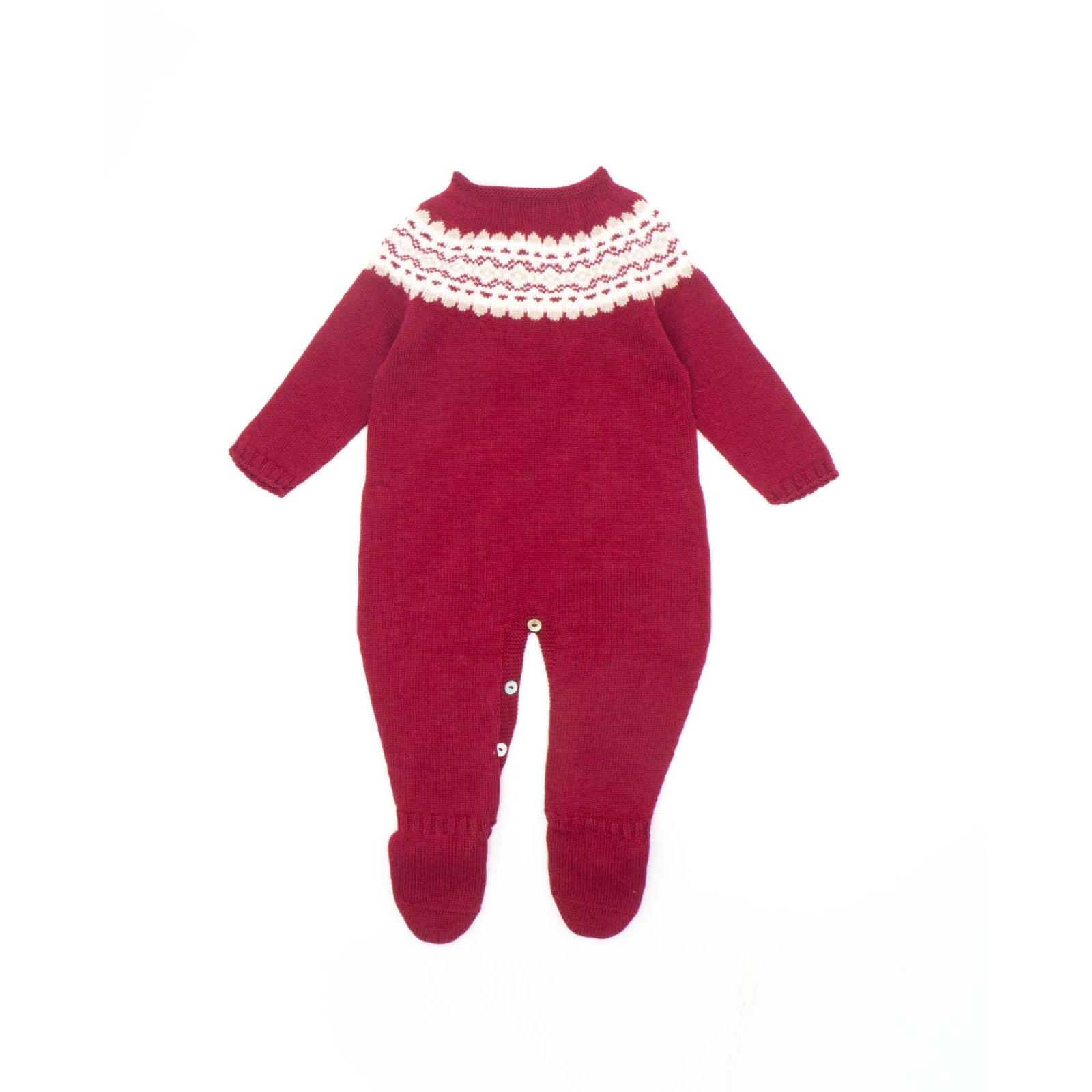 Pelele con greca granate