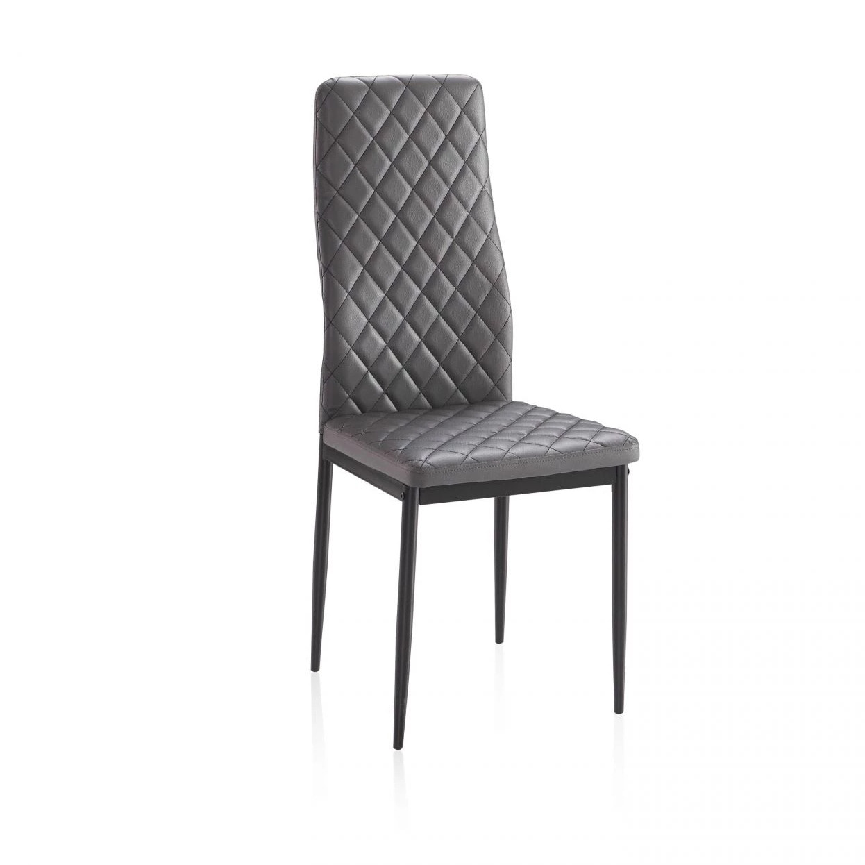 Pack 6 sillas de comedor Lacey Tejido Gris