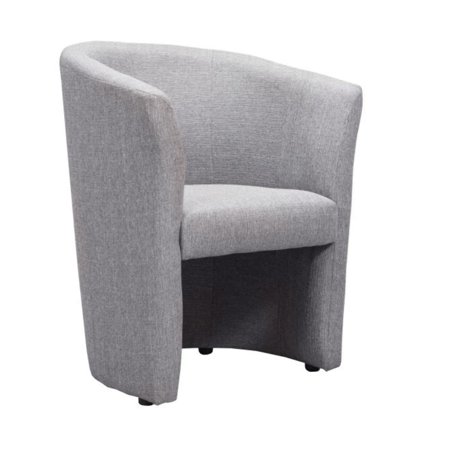 Fauteuil cabriolet en tissu avec accoudoirs - LILOU