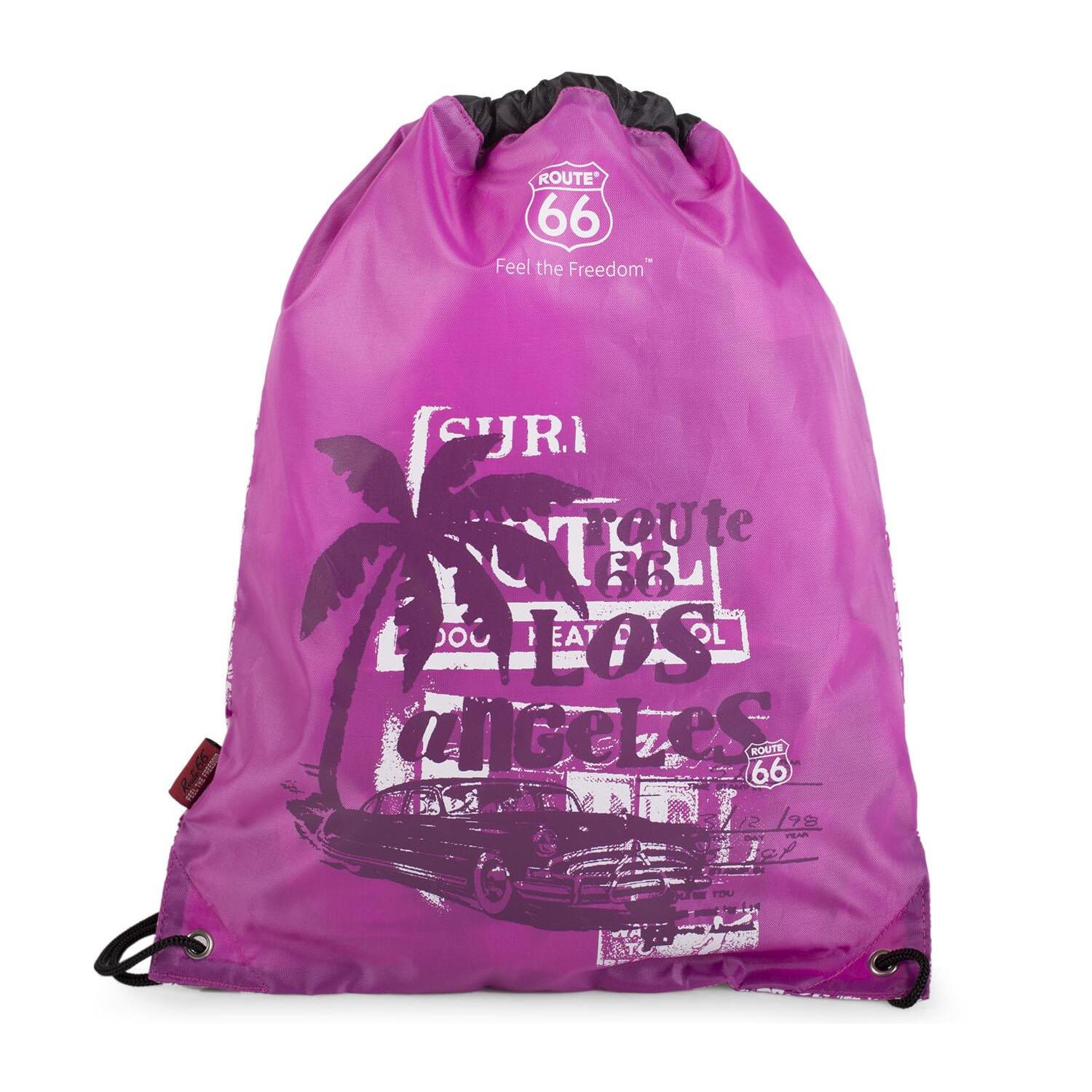 Bolso De Hombro Route 66 Maryland Fucsia