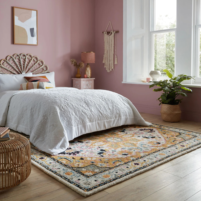 Tapis en laine DAHLIA Multicolore
