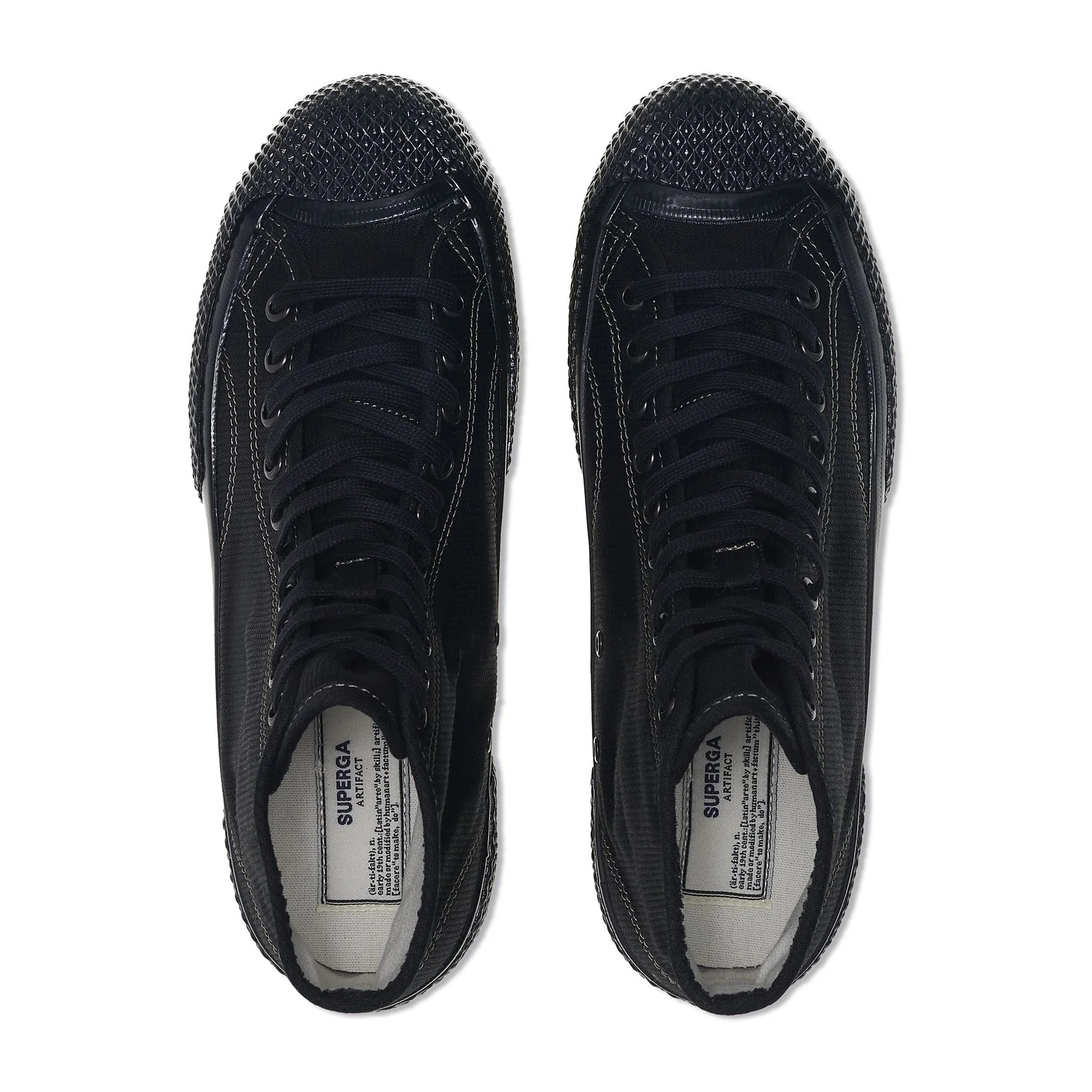 Sneakers Superga Uomo/Donna Nero 2435 MILITARY DECK PIQUE