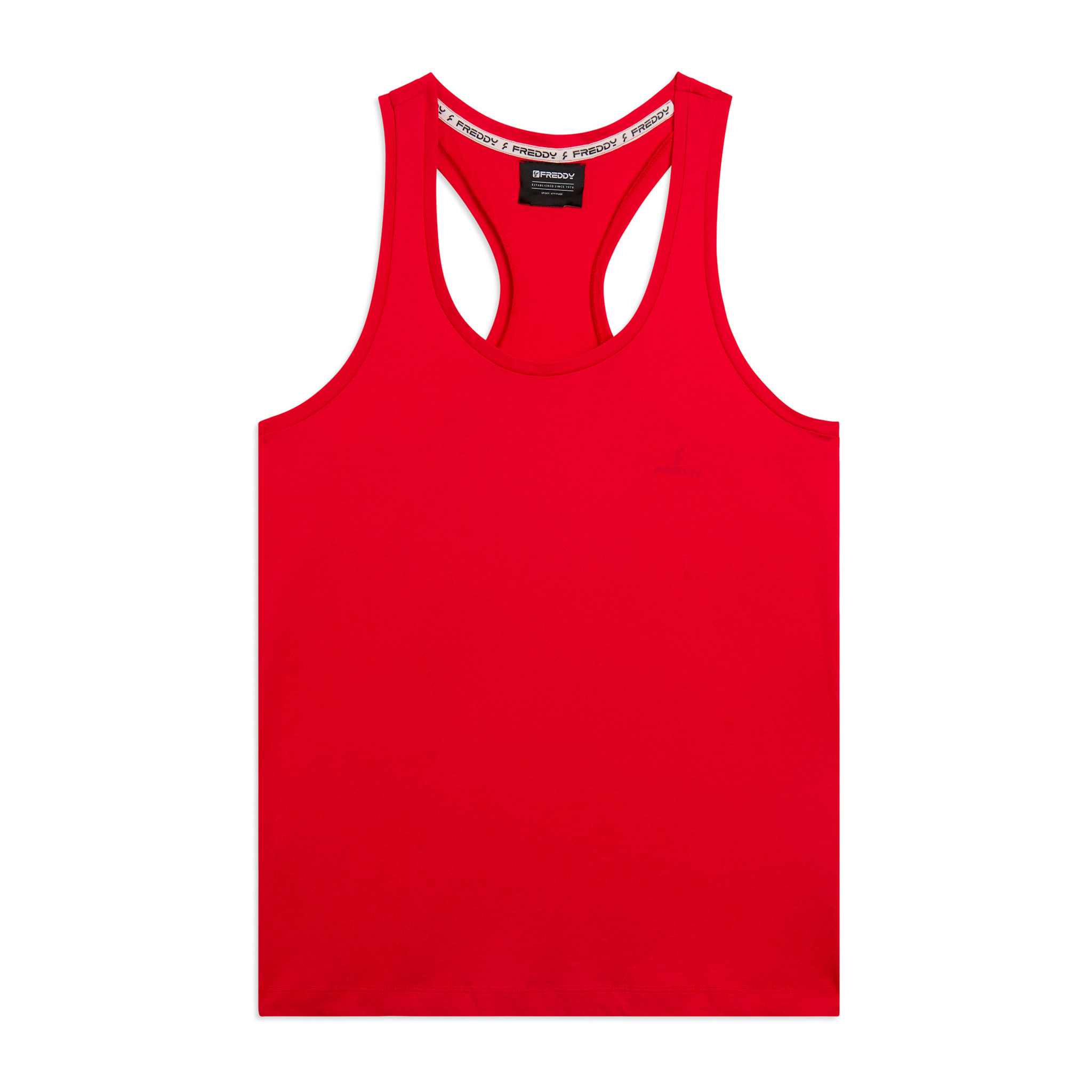 Canotta sportiva con retro a vogatore