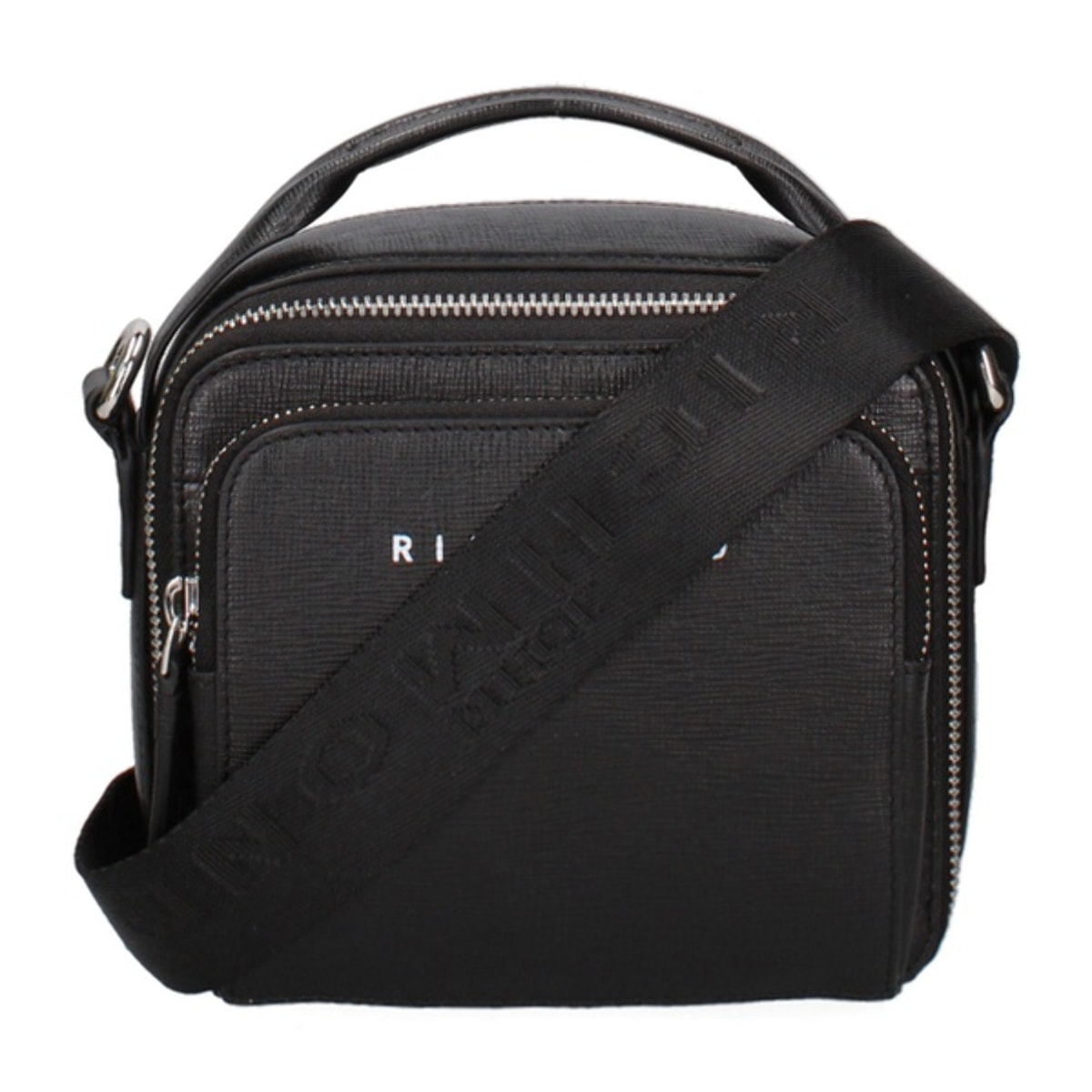 Borsa a tracolla uomo in vera pelle - Modello Umbria Ultra - Casual - 16.5 x 18.0 x 8.5 cm