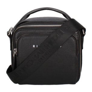 Borsa a tracolla uomo in vera pelle - Modello Umbria Ultra - Casual - 16.5 x 18.0 x 8.5 cm
