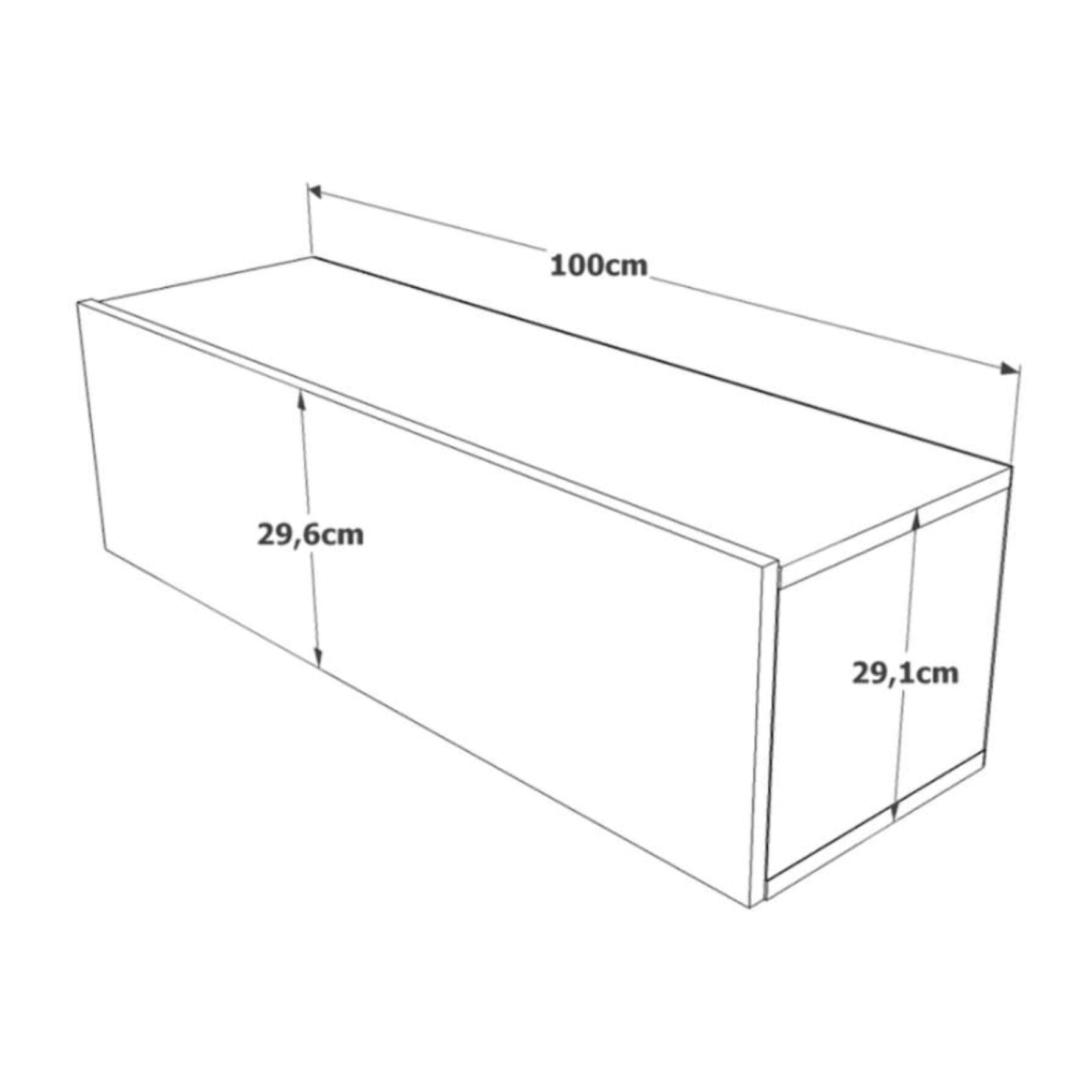 Mueble Tv Futura Fonda 1 Puerta