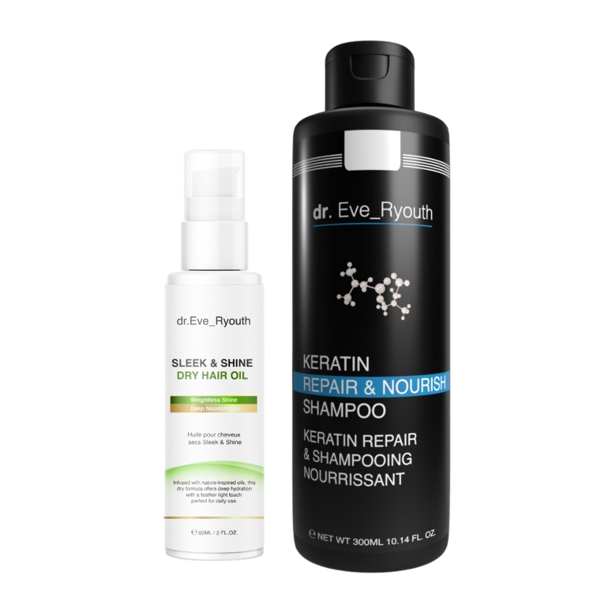 Set de aceite de queratina