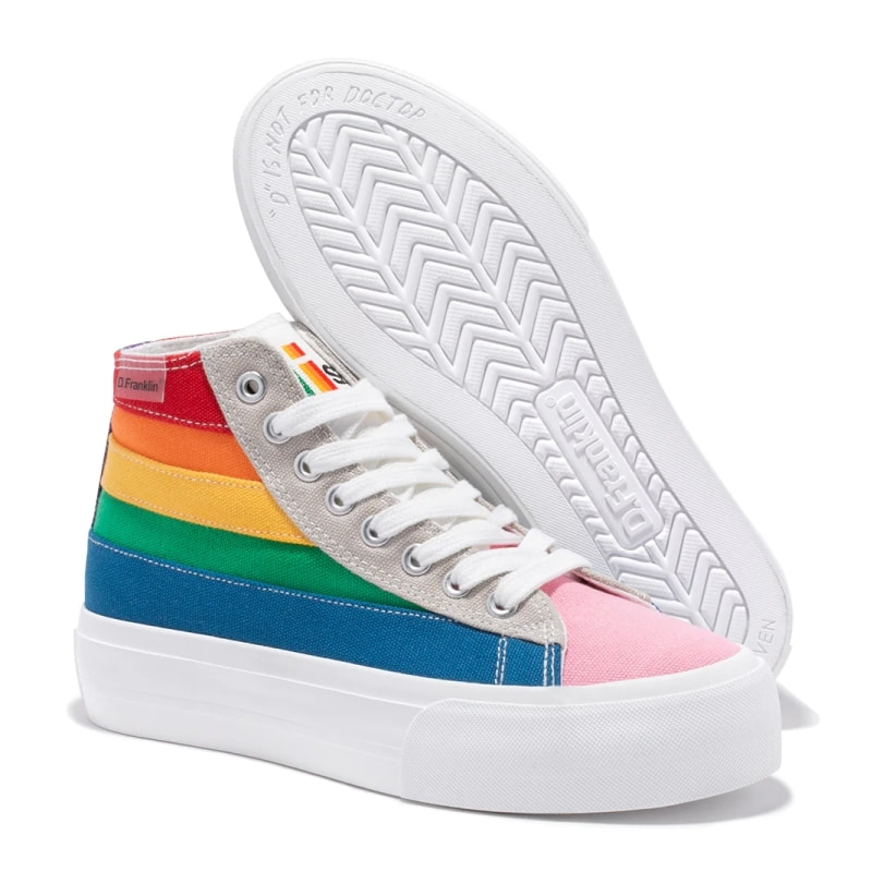 Zapatillas Altas Mujer One Way Patch Live Special Edition en Multicolor D.Franklin