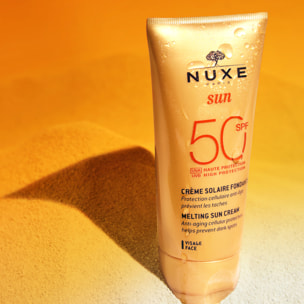 Nuxe Sun  - Crème solaire visage fondante Haute Protection SPF50 - Tous types de peaux - 50ml
