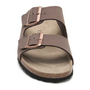 SANDALIA BABUNKERS MARRON