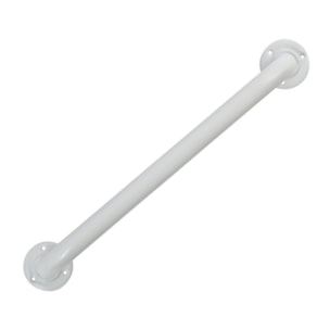 Barre de redressement ou d'appui Acier 60cm Blanc MSV