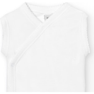 Body cruzado bebé tirantes bambú