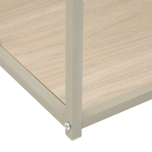 Table de chevet Duna rectangulaire 40x50cm beige