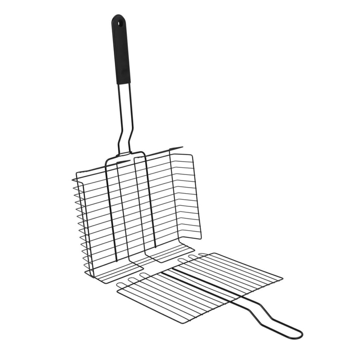 Well home parilla bbq cuadrada con revestimiento antiadherente 56x31cm